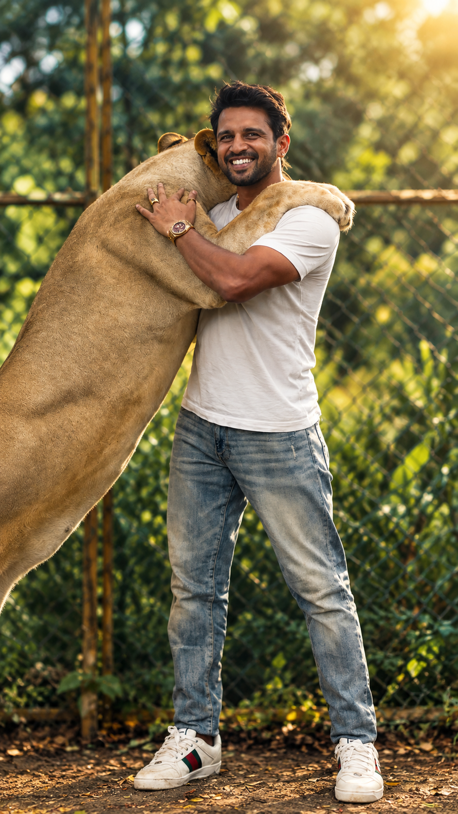 Kiran Raj Hits Back at Trolls with fearless Lion interaction, gives a glimpse of his dedication to his craft